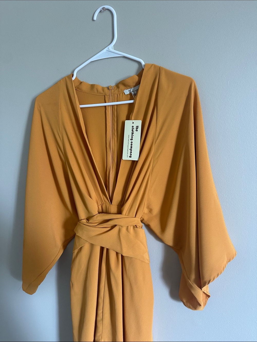 Tied-waist kimono dress - Picture 8 of 9